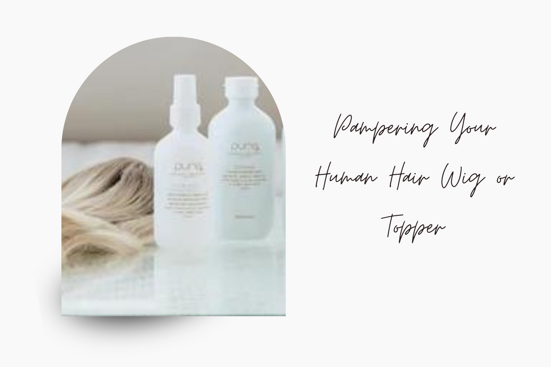 How to Wash and Condition a Human Hair Wig or Topper