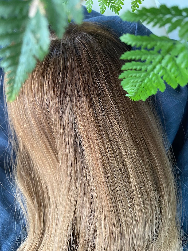 Aada | 18-22" | 100% Remy Human Hair | Hand-Tied Silk Top Wig | M Cap Size
