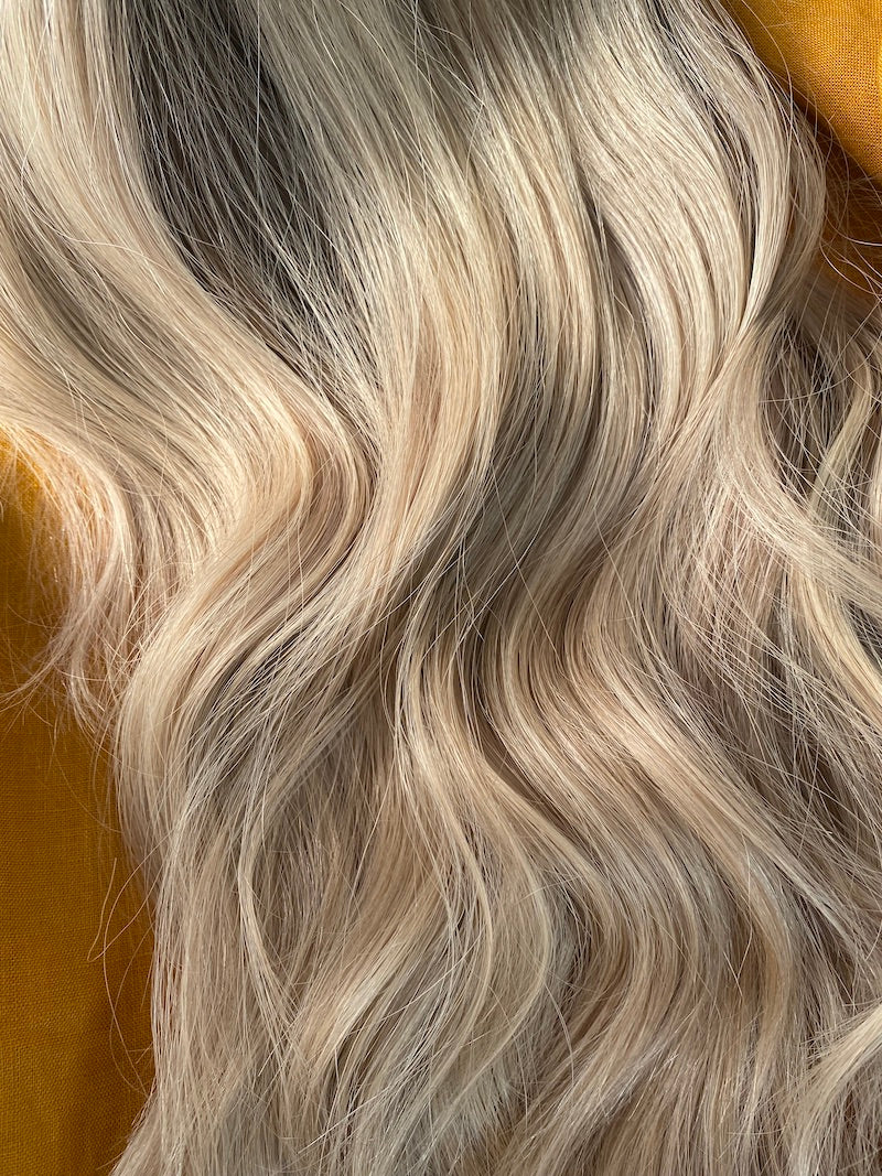 Anya 18” Human Hair Topper | 7x7 Silk Base Remy Hair Topper for Thinning Hair