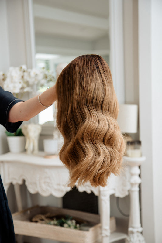 Evie | 16–21” 8x8 Silk Base Human Hair Topper