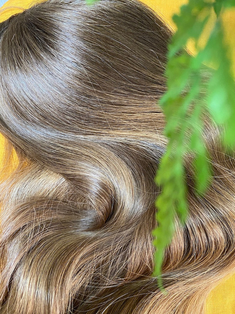 8×8 Silk Base Human Hair Topper – Blonde Blend (16–21”) (Evie)