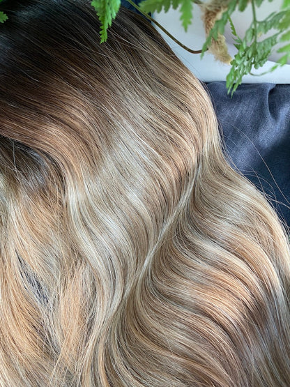 7×7 Silk Base Human Hair Topper – Aava’s Sista (18”)